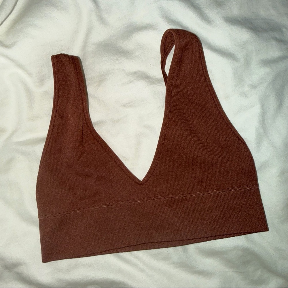 Abercrombie & Fitch Brown Seamless Tank